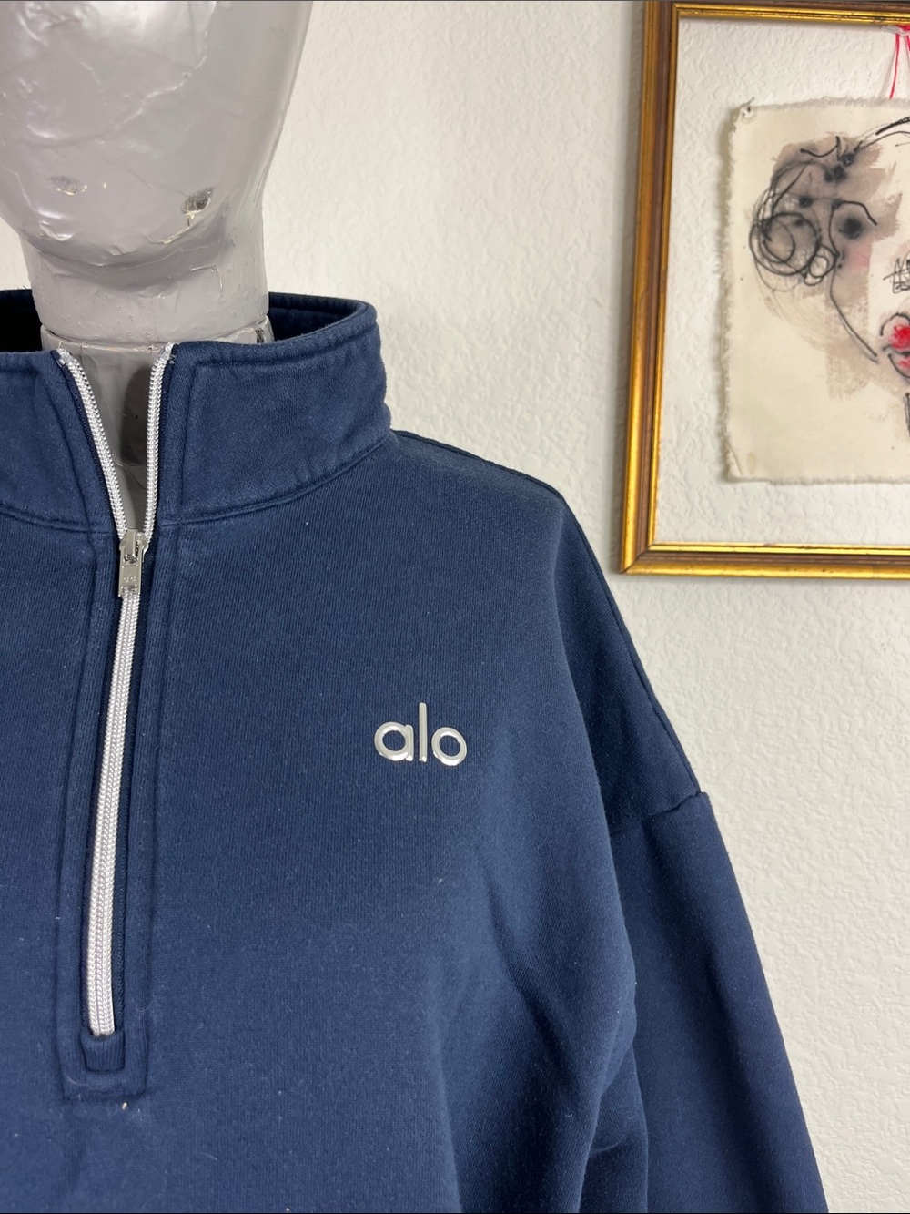 alo yoga Accolade 1/4 Zip Pullover - Picture 3 of 7
